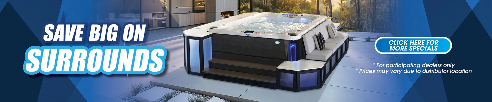 Calspas hot tub being used in a family setting - St Louis